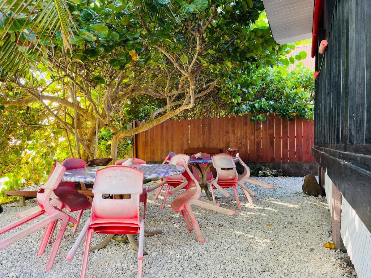 Moorea Temae Bungalow Lory Bord De Mer Esterno foto
