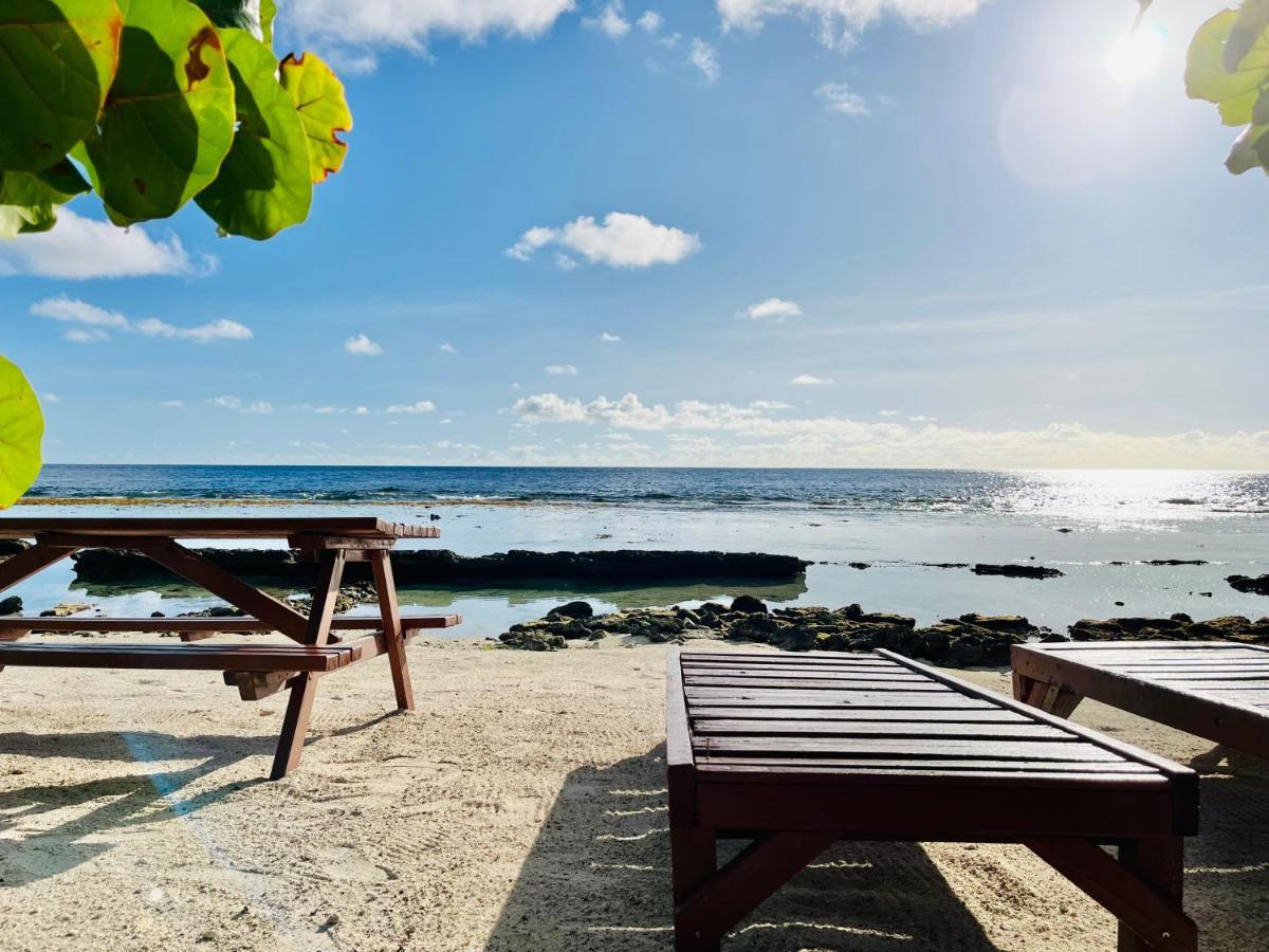 Moorea Temae Bungalow Lory Bord De Mer Esterno foto