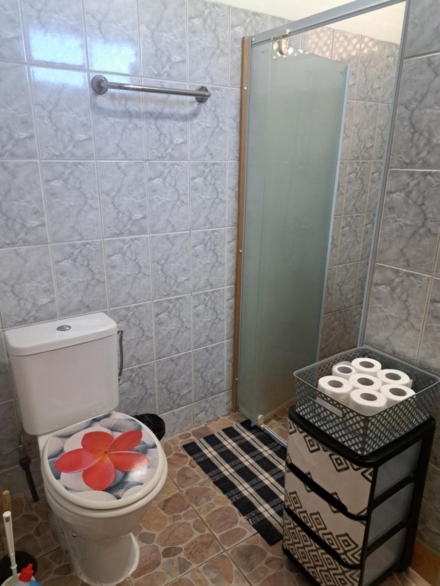 Moorea Temae Bungalow Lory Bord De Mer Esterno foto
